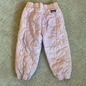 Patagonia Quilted Puff Joggers 2T